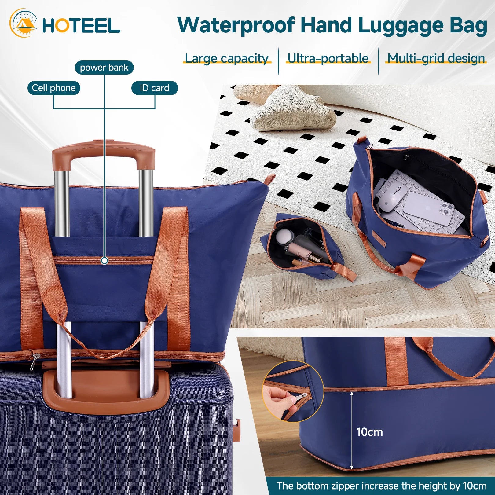 3-Piece Luggage Set – Spinner Wheels with TSA Lock