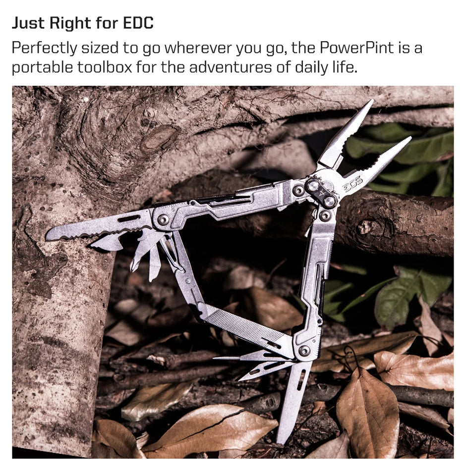 SOG PowerPint 18-in-1 Multi-Tool – Compact Tactical EDC Gear