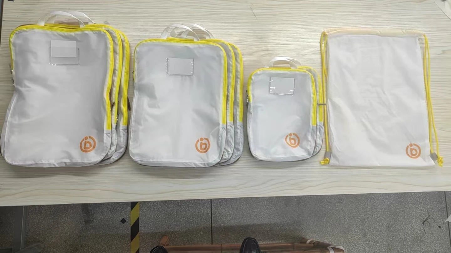 2/6/9 Set Compression Packing Cubes – Waterproof Travel Organizer Bags