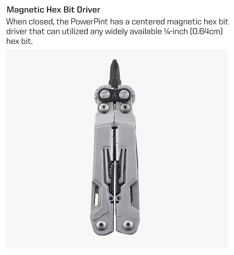 SOG PowerPint 18-in-1 Multi-Tool – Compact Tactical EDC Gear