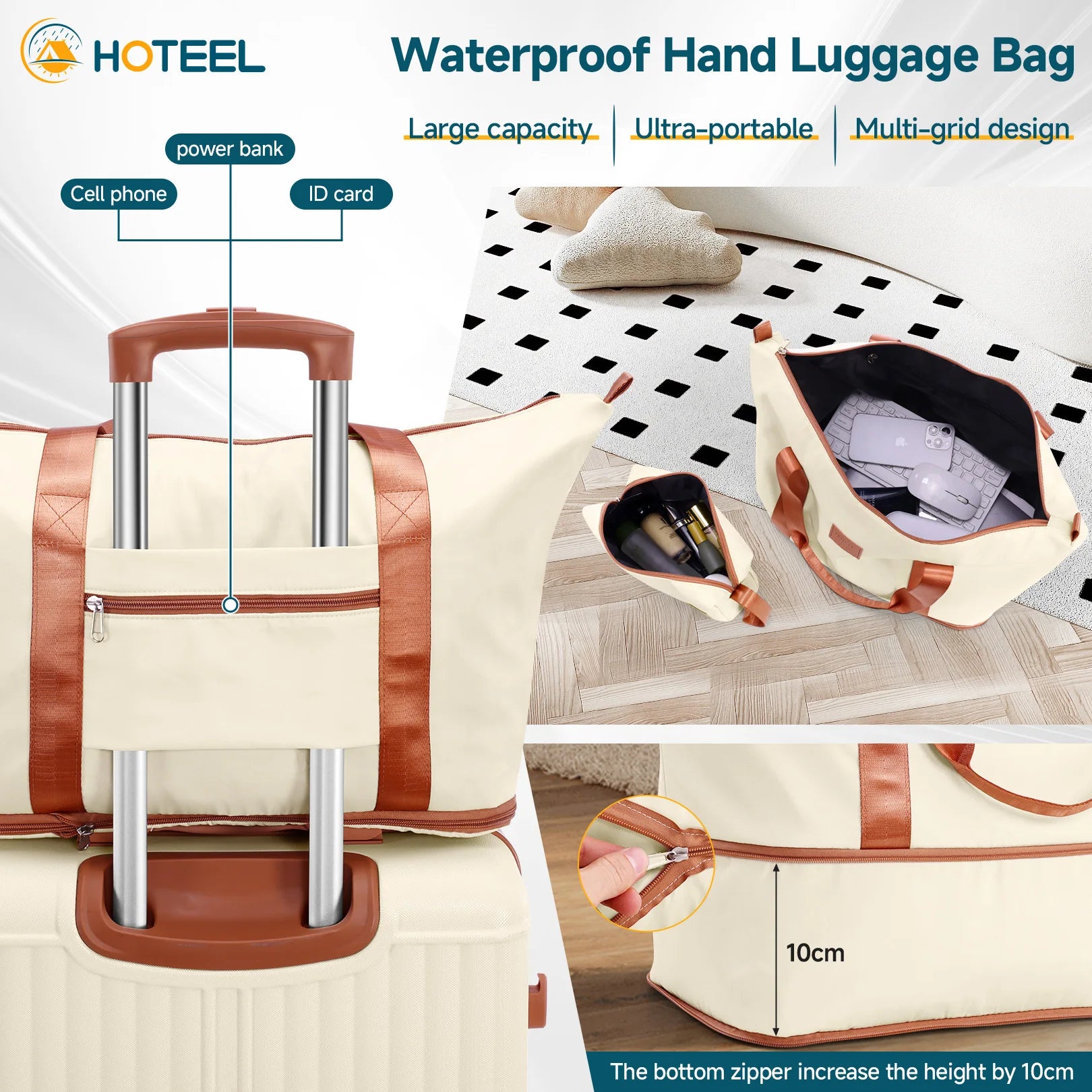 3-Piece Luggage Set – Spinner Wheels with TSA Lock