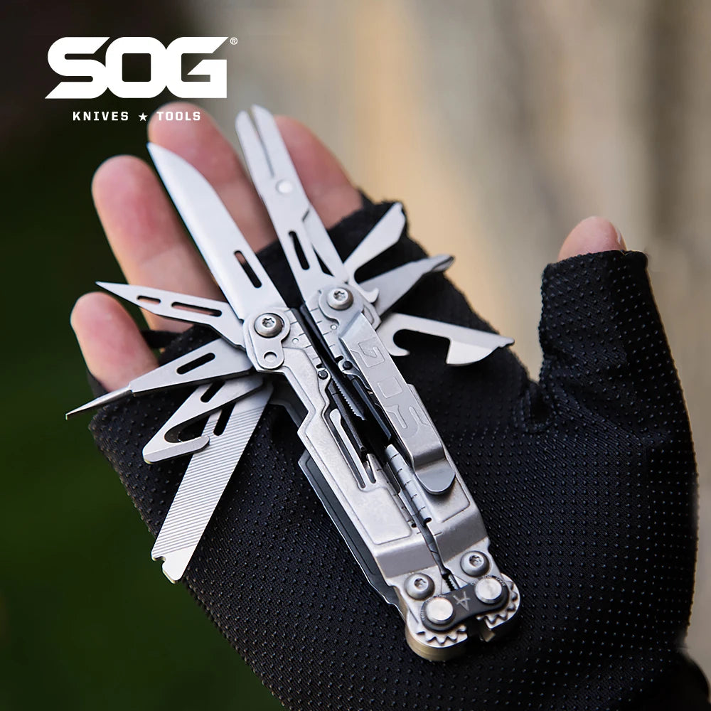 SOG PowerPint 18-in-1 Multi-Tool – Compact Tactical EDC Gear