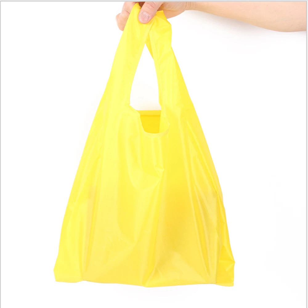 Reusable Eco Shopping Bag – Foldable Shoulder Tote