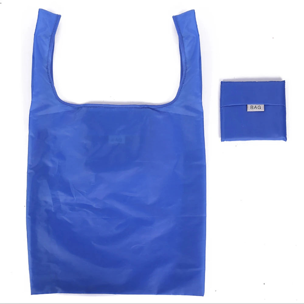 Reusable Eco Shopping Bag – Foldable Shoulder Tote