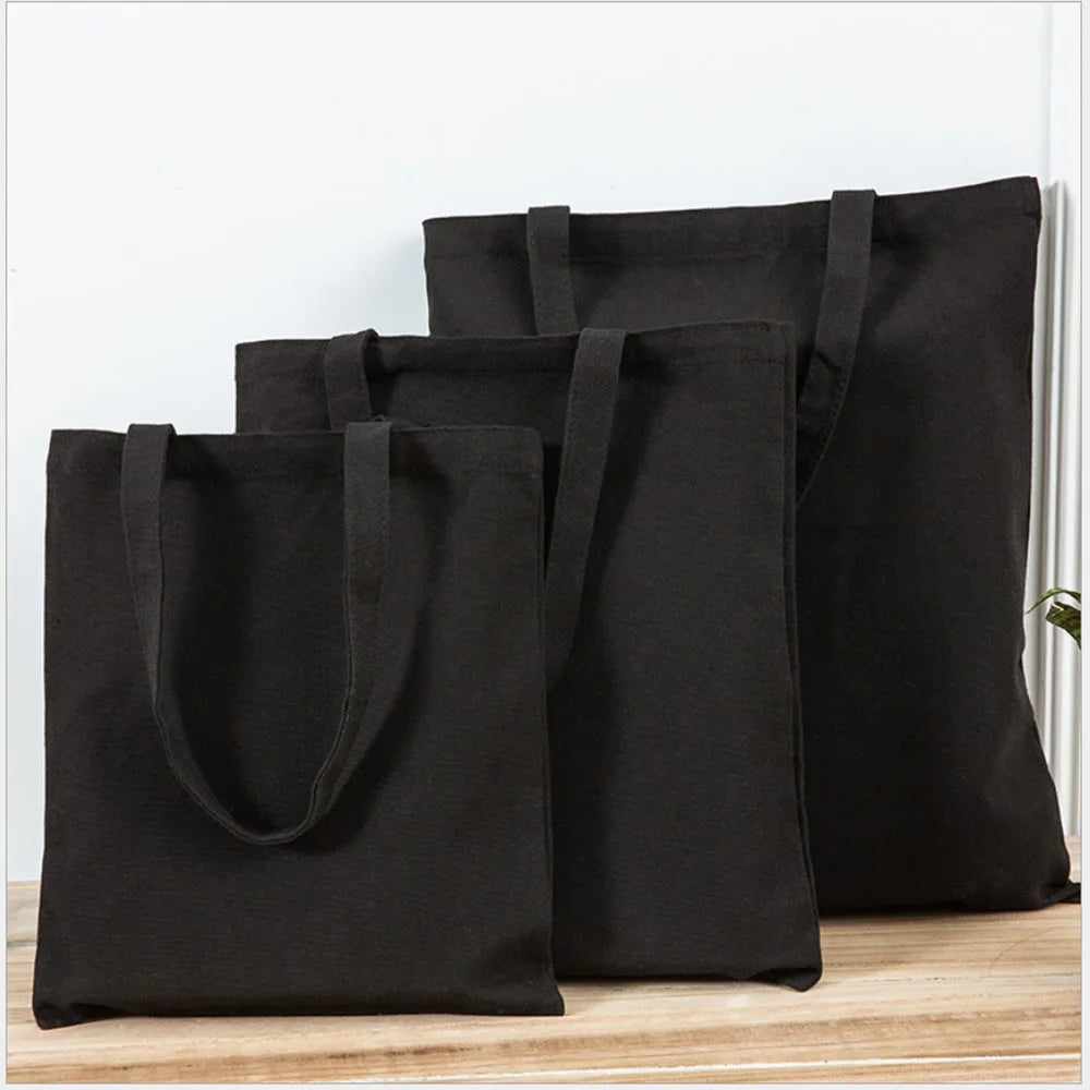 Foldable Canvas Grocery Tote Bag – Eco-Friendly Reusable Shopping Bag