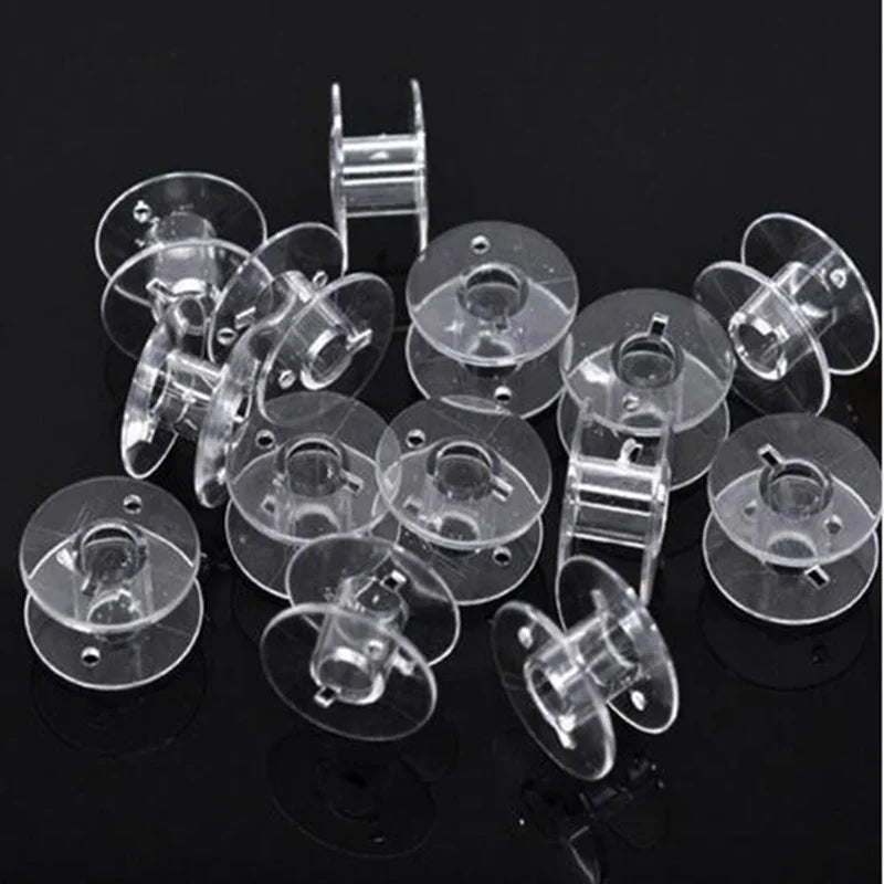 25PCS Clear Sewing Machine Bobbins Set – with Storage Box
