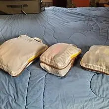 2/6/9 Set Compression Packing Cubes – Waterproof Travel Organizer Bags