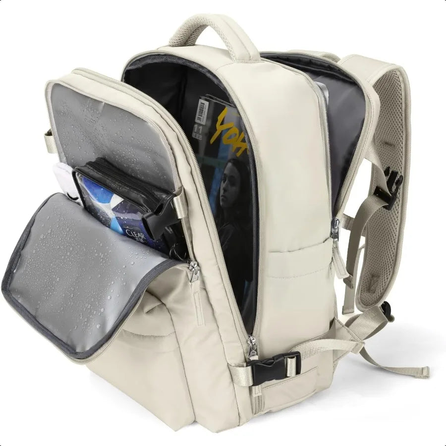 WONHOX Large Travel Backpack – Carry-On Laptop Bag