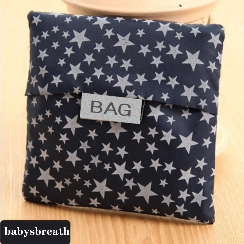 Reusable Eco Shopping Bag – Foldable Shoulder Tote