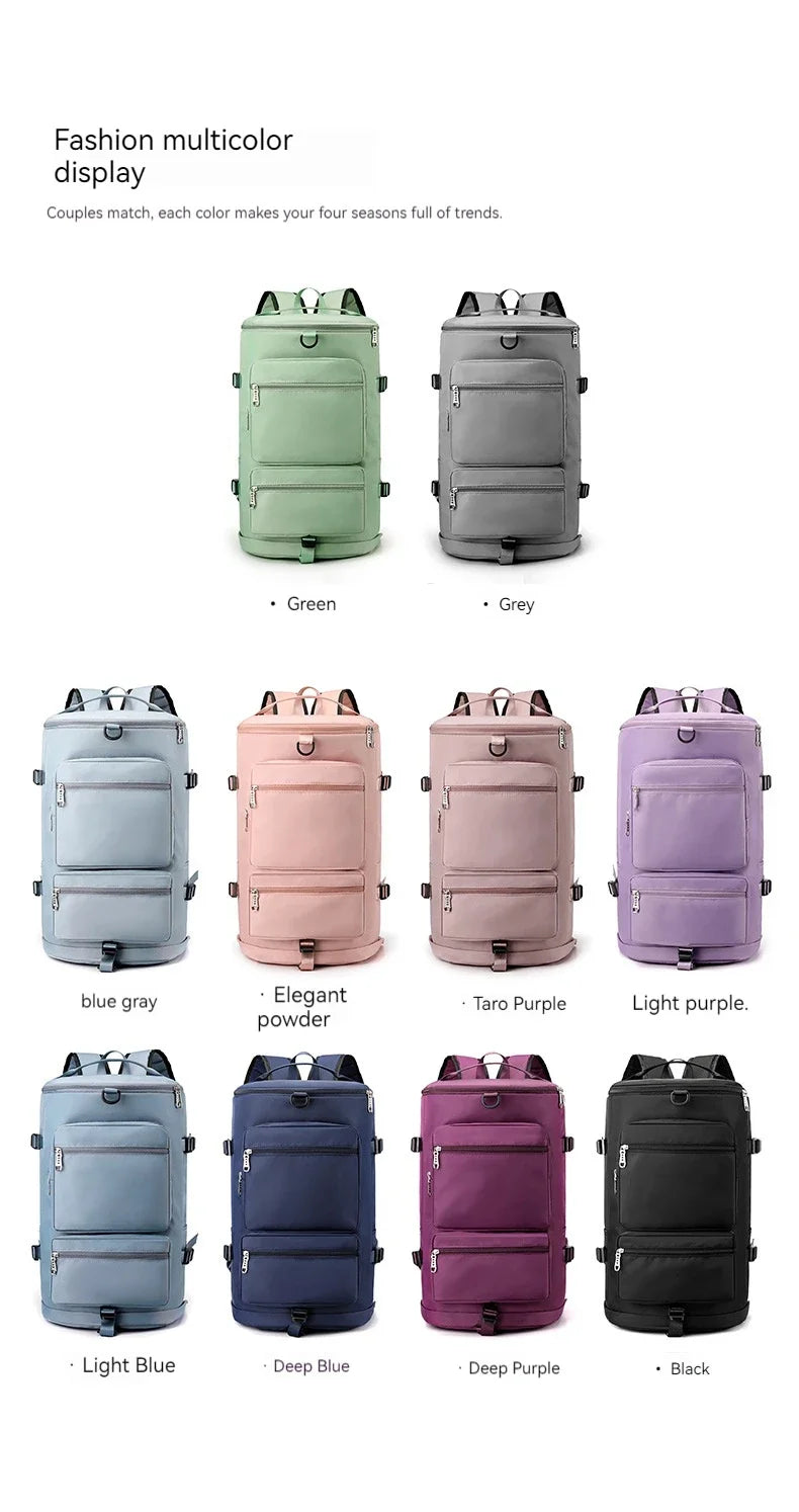 Outdoor Single-Shoulder Travel Backpack – Crossbody Fitness Bag