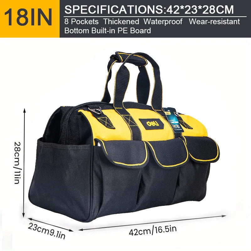 Waterproof Oxford Tool Bag – Large Capacity Storage