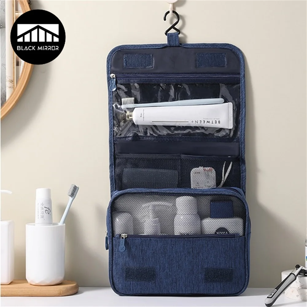 Portable Hanging Toiletry Bag – Waterproof Travel Washbag