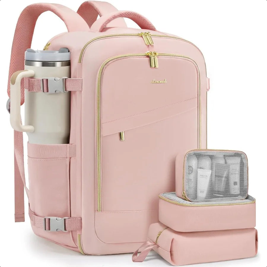 40L Women’s Travel Backpack – Carry-On Laptop Bag