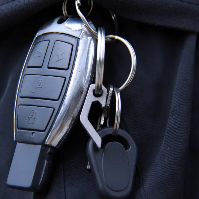 Mini EDC Bottle Opener Keychain – Lightweight Pocket Tool