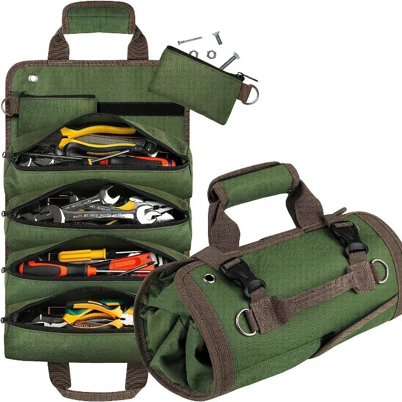 Professional Multi-Pocket Tool Roll Bag – Portable Organizer