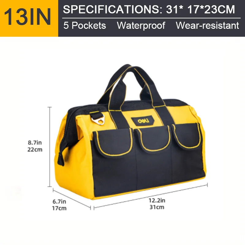 Waterproof Oxford Tool Bag – Large Capacity Storage