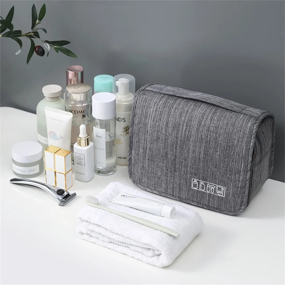 Portable Hanging Toiletry Bag – Waterproof Travel Washbag