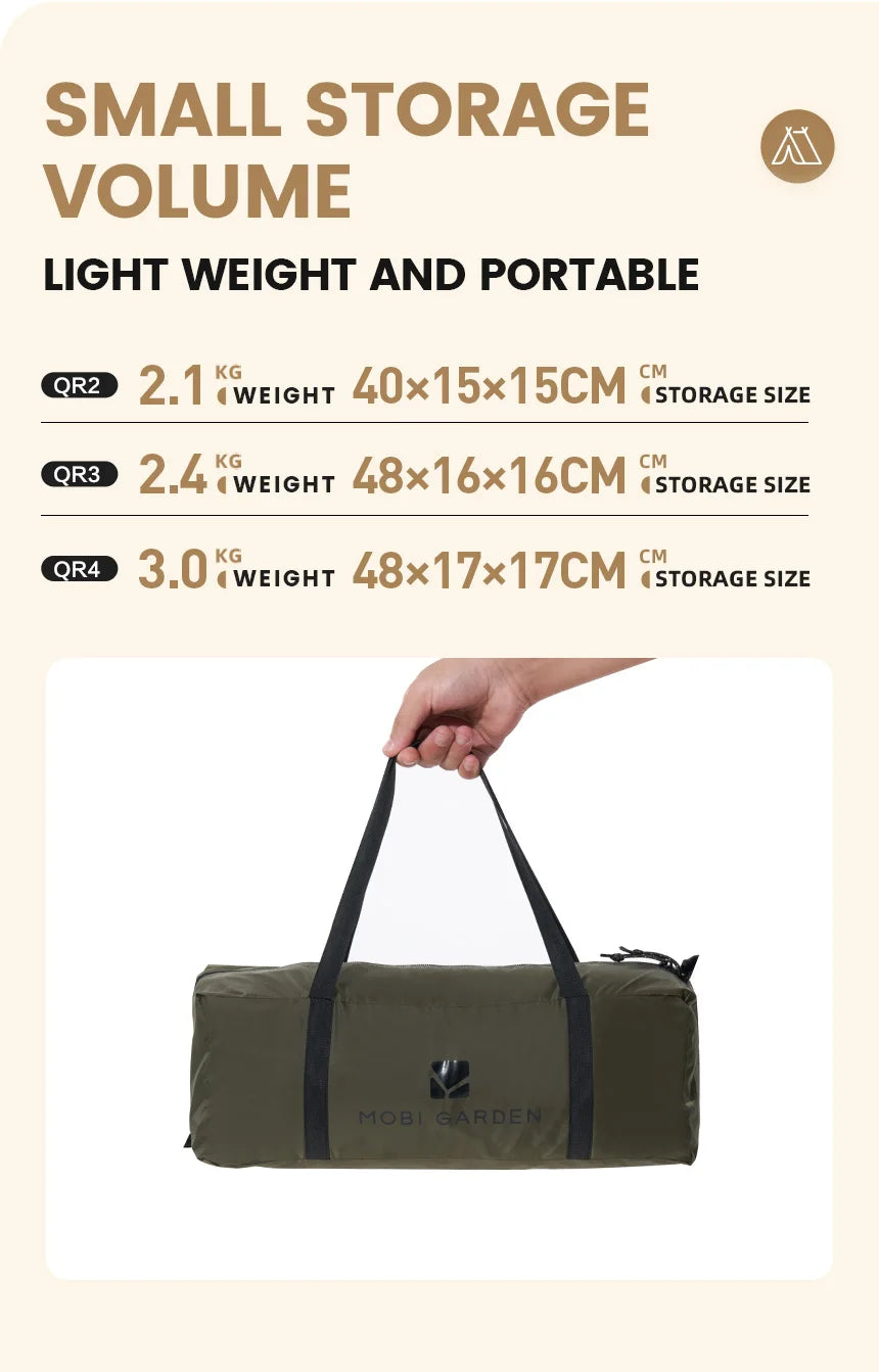 Camping Backpacking Tent – Waterproof & Sun-Proof Shelter