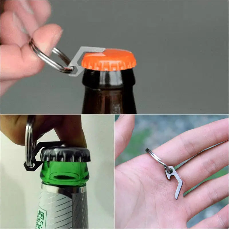 Mini EDC Bottle Opener Keychain – Lightweight Pocket Tool