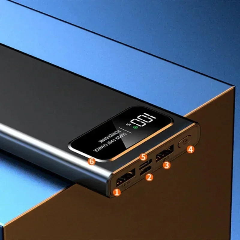 200,000mAh 120W High-Capacity Power Bank – Super Fast Charging