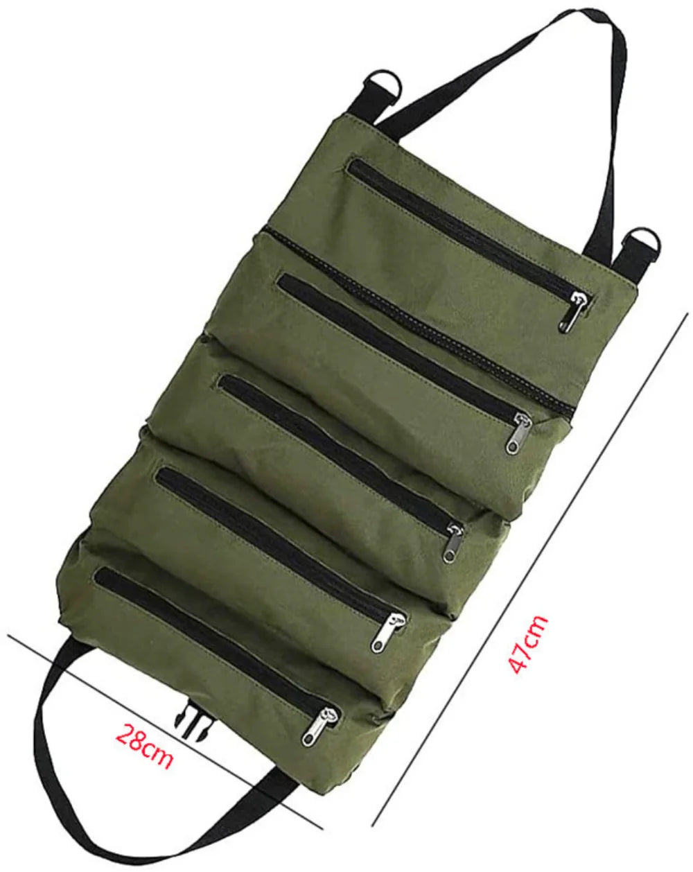Professional Multi-Pocket Tool Roll Bag – Portable Organizer