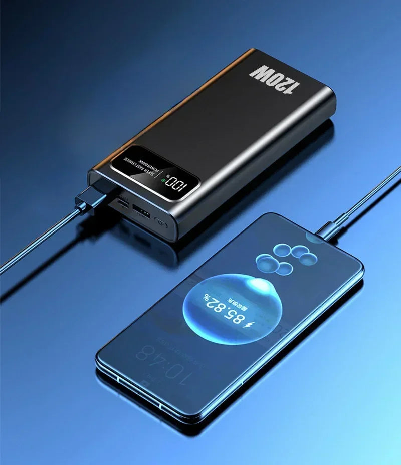 200,000mAh 120W High-Capacity Power Bank – Super Fast Charging