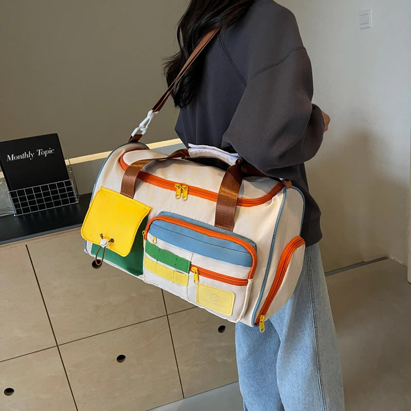 Large Capacity Travel Duffel Bag – Gym & Weekend Bag