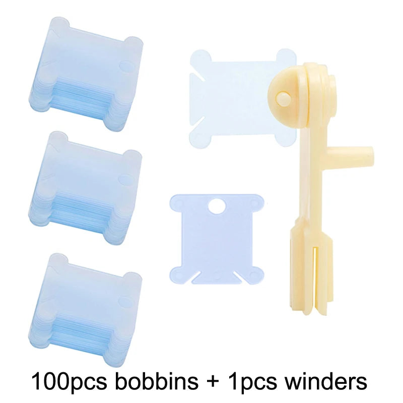 36-Grid Embroidery Floss Organizer Box – with Bobbins & Stickers