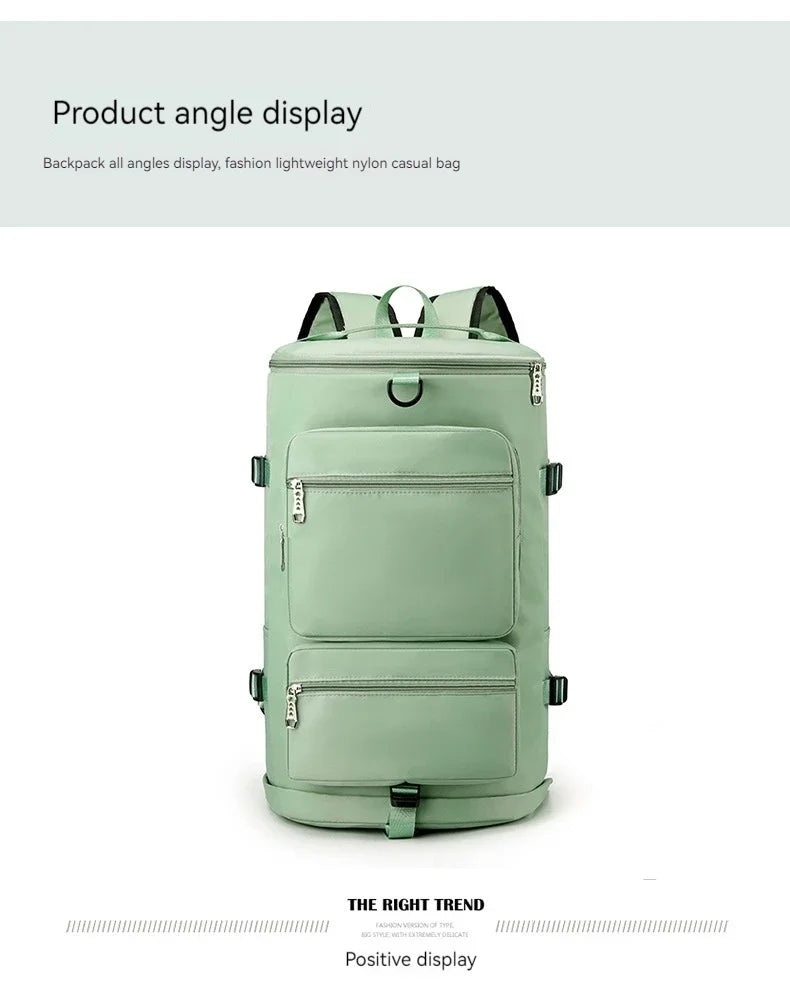 Outdoor Single-Shoulder Travel Backpack – Crossbody Fitness Bag