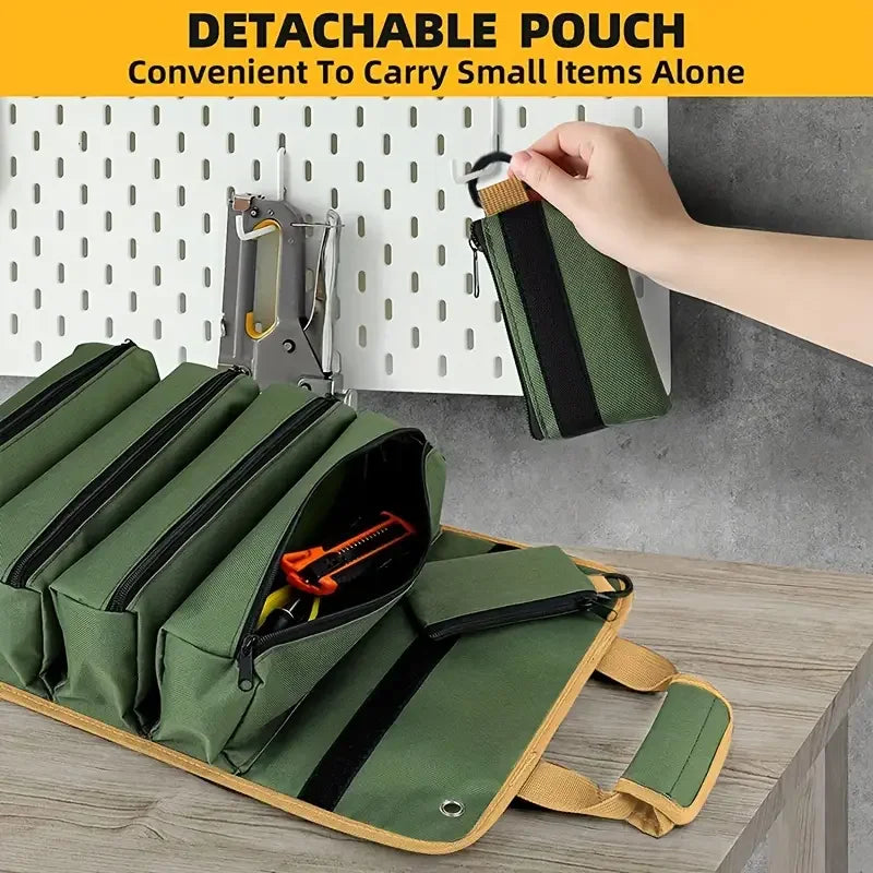 Professional Multi-Pocket Tool Roll Bag – Portable Organizer