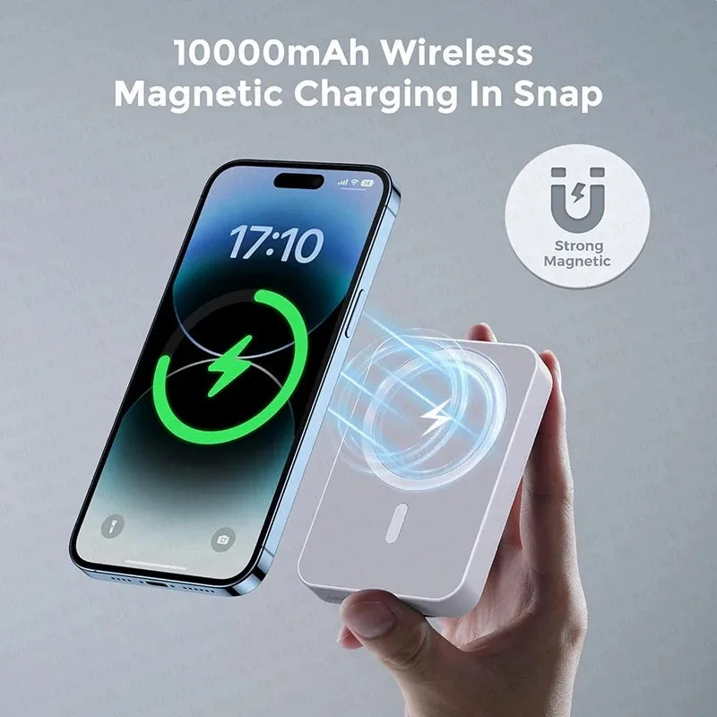 20,000mAh Magnetic Power Bank – 22.5W Wireless Fast Charging