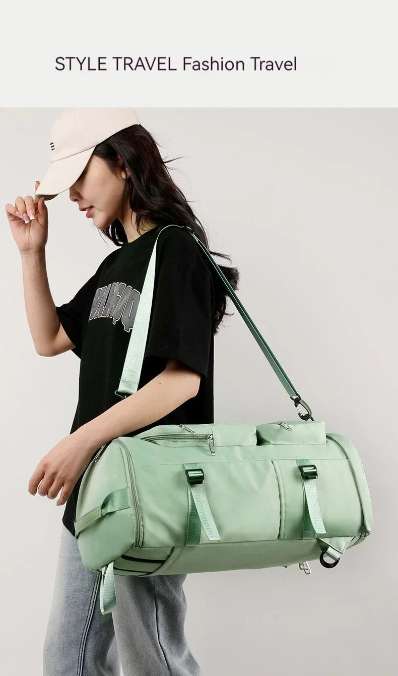 Outdoor Single-Shoulder Travel Backpack – Crossbody Fitness Bag