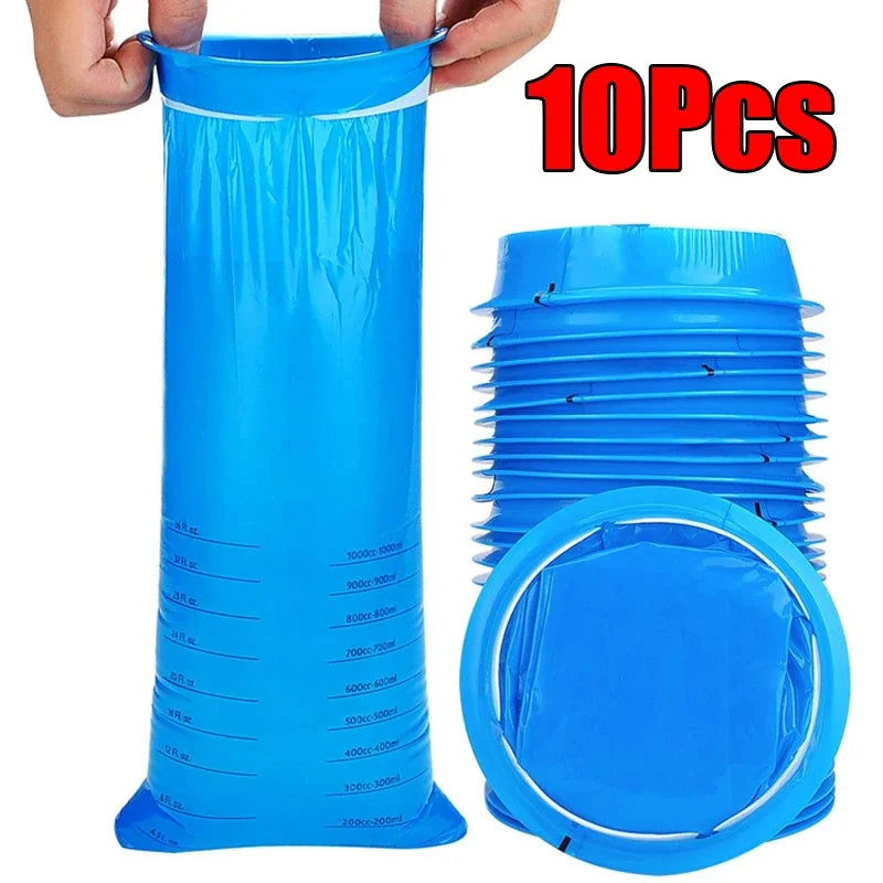 Disposable Travel Vomit Bags – 1000ML Portable Sick Bags