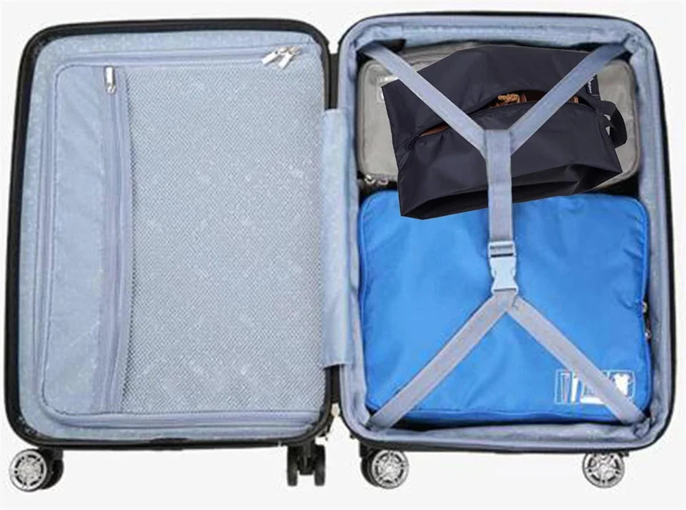 2/4 Pack Portable Waterproof Shoe Bags with Zipper – Travel Organizer