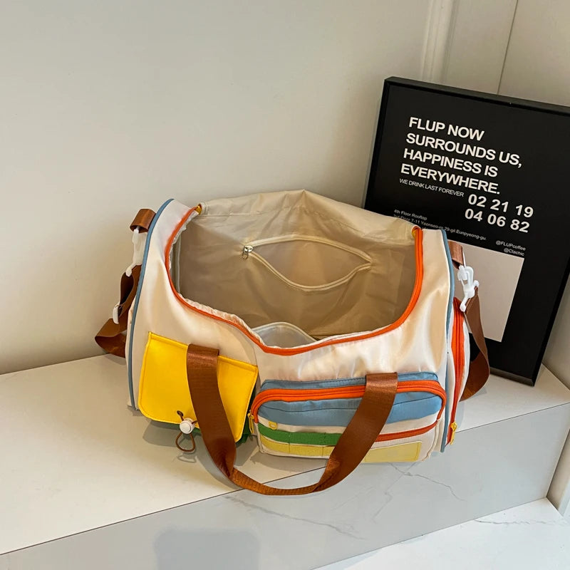 Large Capacity Travel Duffel Bag – Gym & Weekend Bag