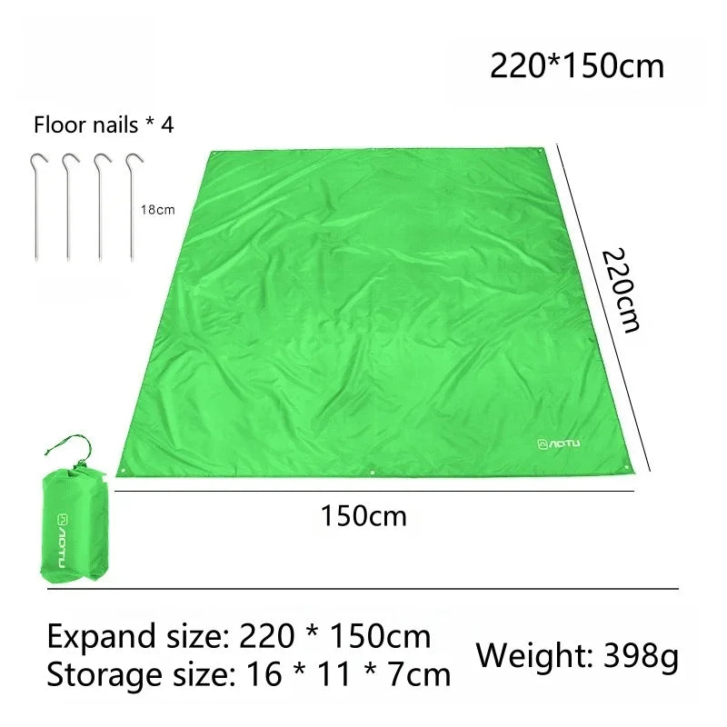 Waterproof Camping Mat – Sun & Rain Tarp