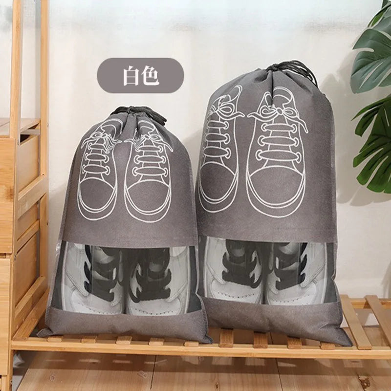Non-Woven Shoe Storage Bags – Travel & Closet Organizer