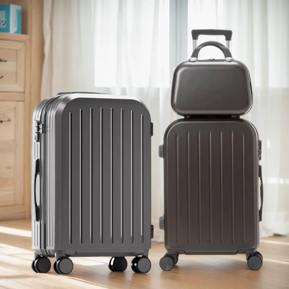 3-Piece Spinner Luggage Set – TSA-Approved Travel Cases