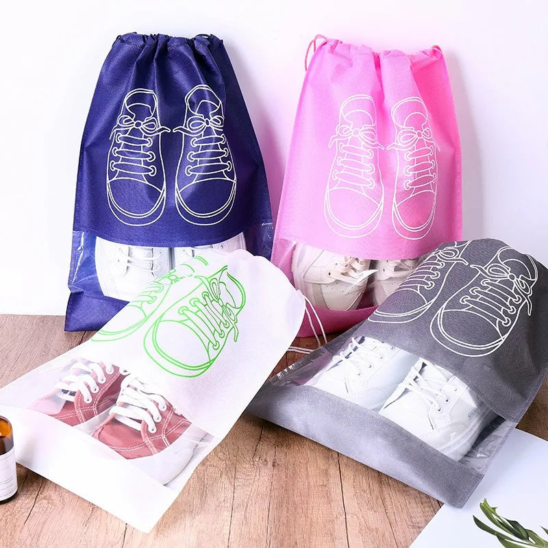 Non-Woven Shoe Storage Bags – Travel & Closet Organizer