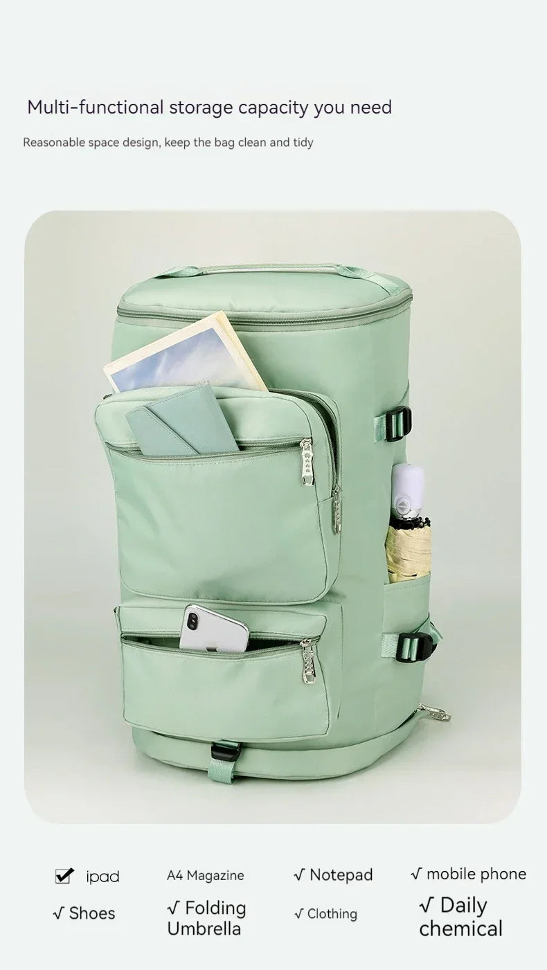 Outdoor Single-Shoulder Travel Backpack – Crossbody Fitness Bag