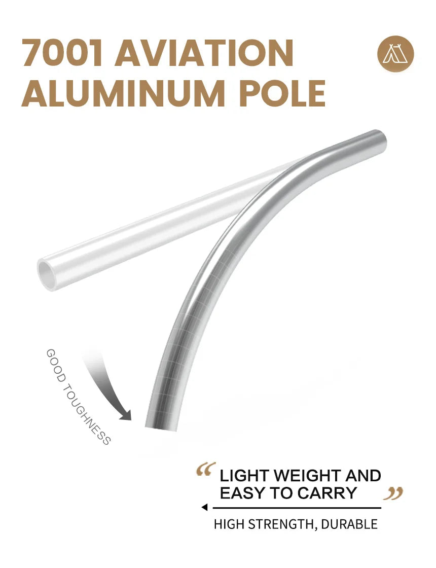 Camping Backpacking Tent – Waterproof & Sun-Proof Shelter