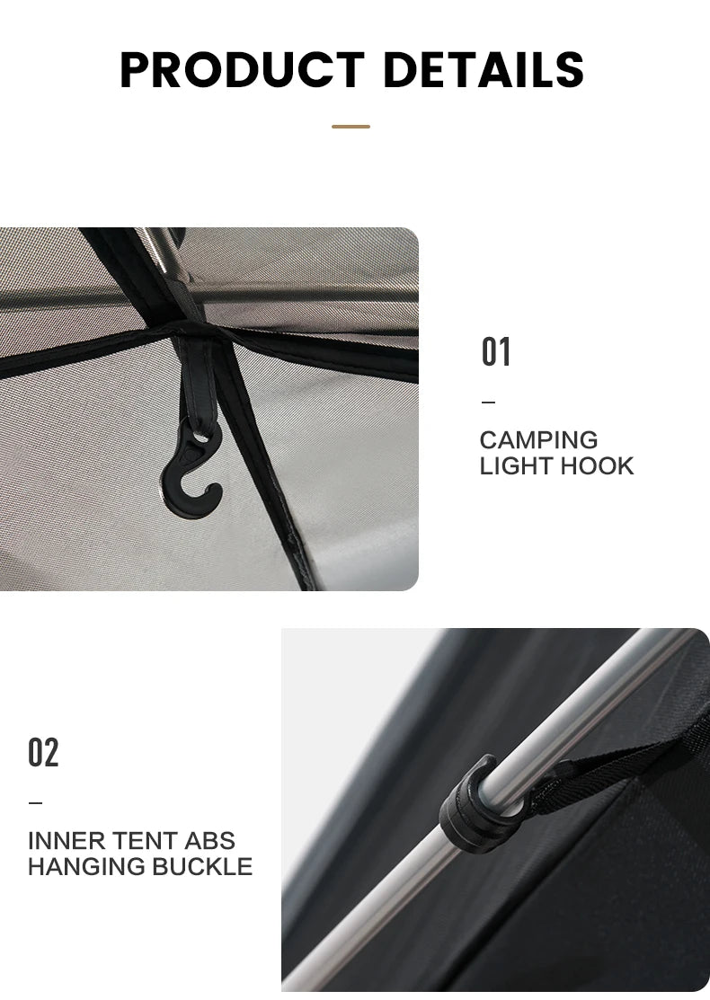 Camping Backpacking Tent – Waterproof & Sun-Proof Shelter