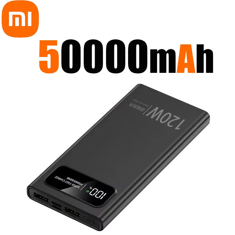 200,000mAh 120W High-Capacity Power Bank – Super Fast Charging
