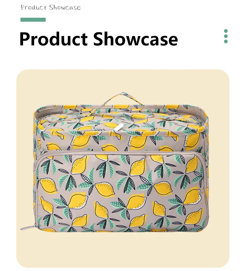 Waterproof Yarn Storage Bag – Knitting & Sewing Tote