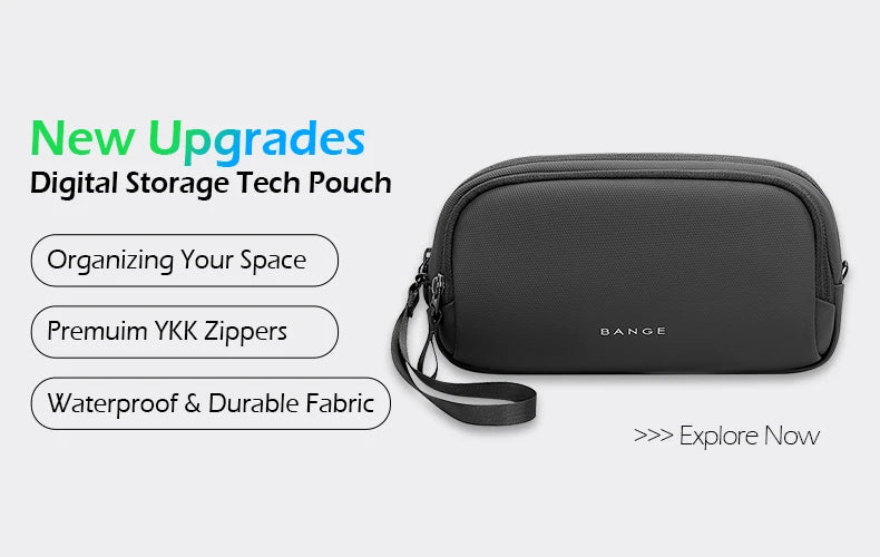 Expandable Men’s Backpack – 17.3” Waterproof Laptop Bag