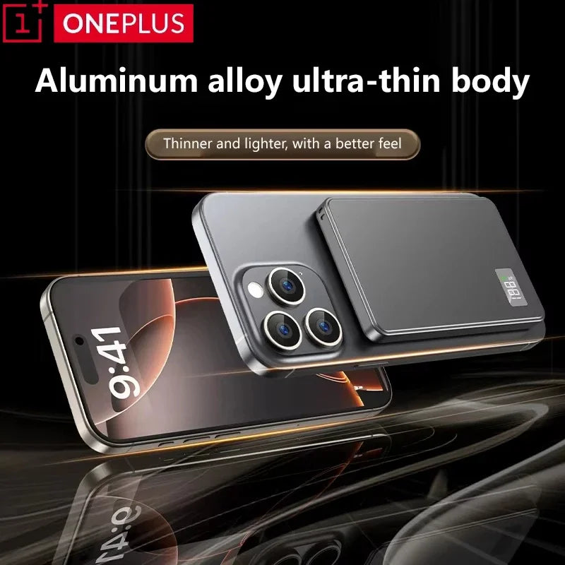 50,000mAh Magnetic Wireless Power Bank – PD 22.5W Fast Charging