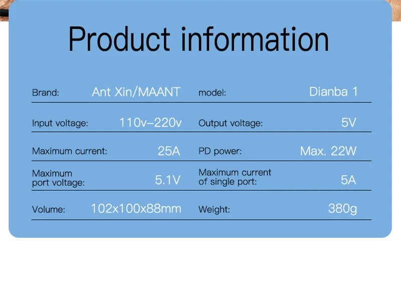 8-Port Multifunction Charger – Smart Wireless Fast Charging