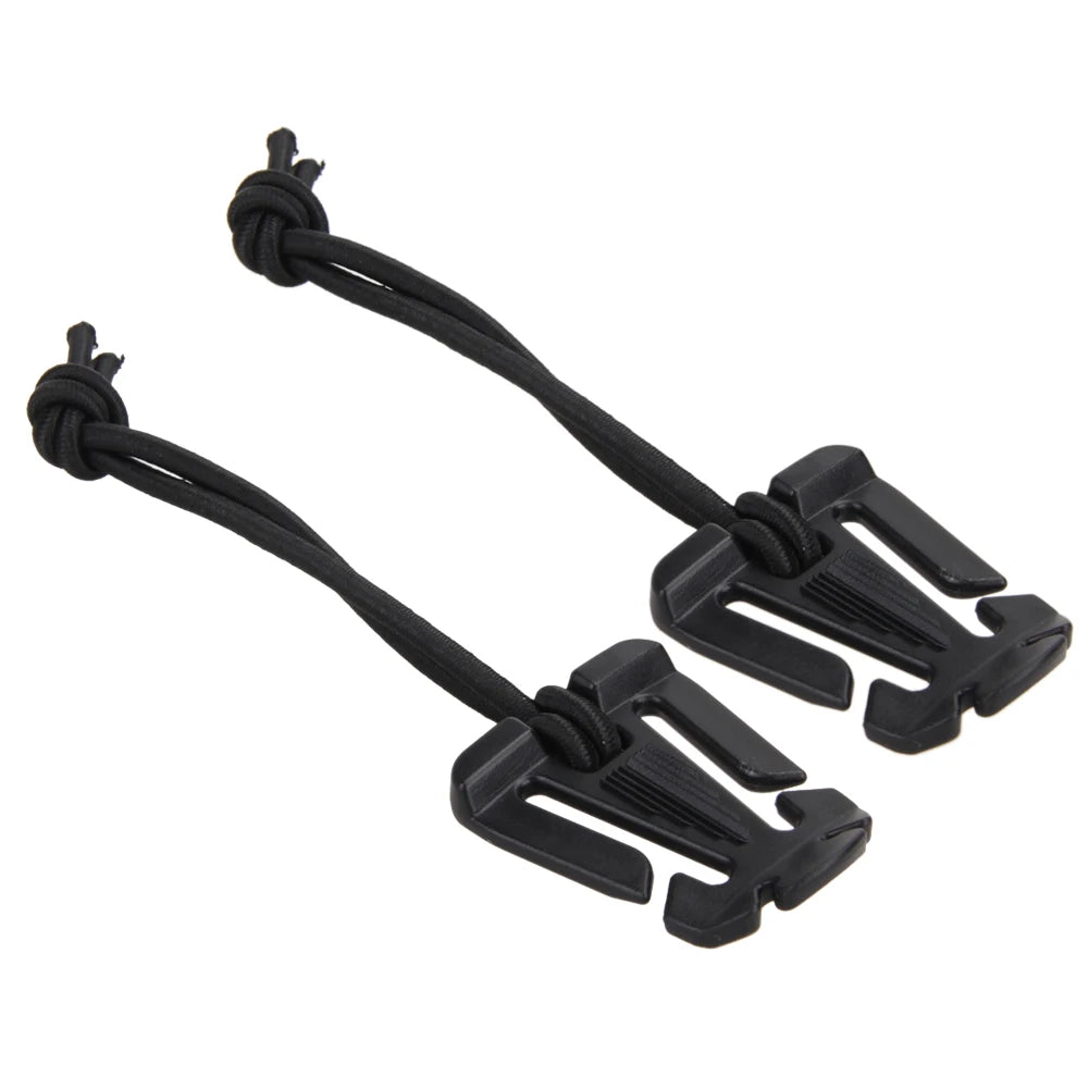 2PCS Backpack Carabiner Clips – Camping Gear Hooks
