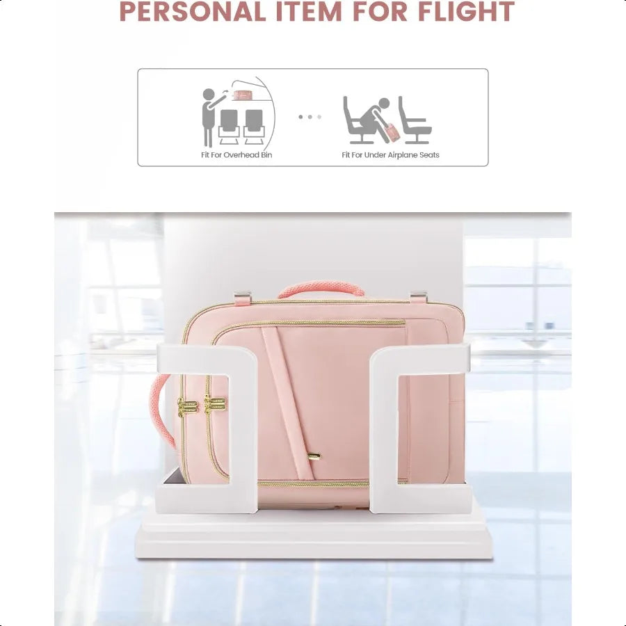 40L Women’s Travel Backpack – Carry-On Laptop Bag