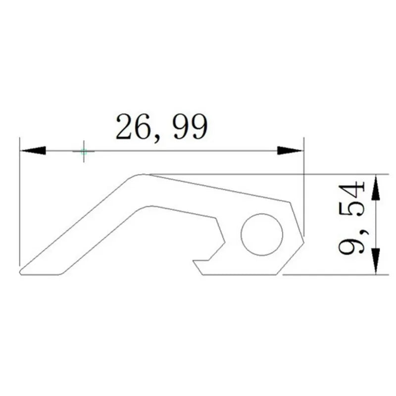 Mini EDC Bottle Opener Keychain – Lightweight Pocket Tool